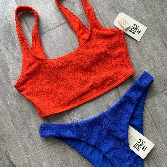🔥🔥BILLABONG - SUMMER HIGH CROP TANK HIKE SET🔥🔥 - Picture 3 of 5